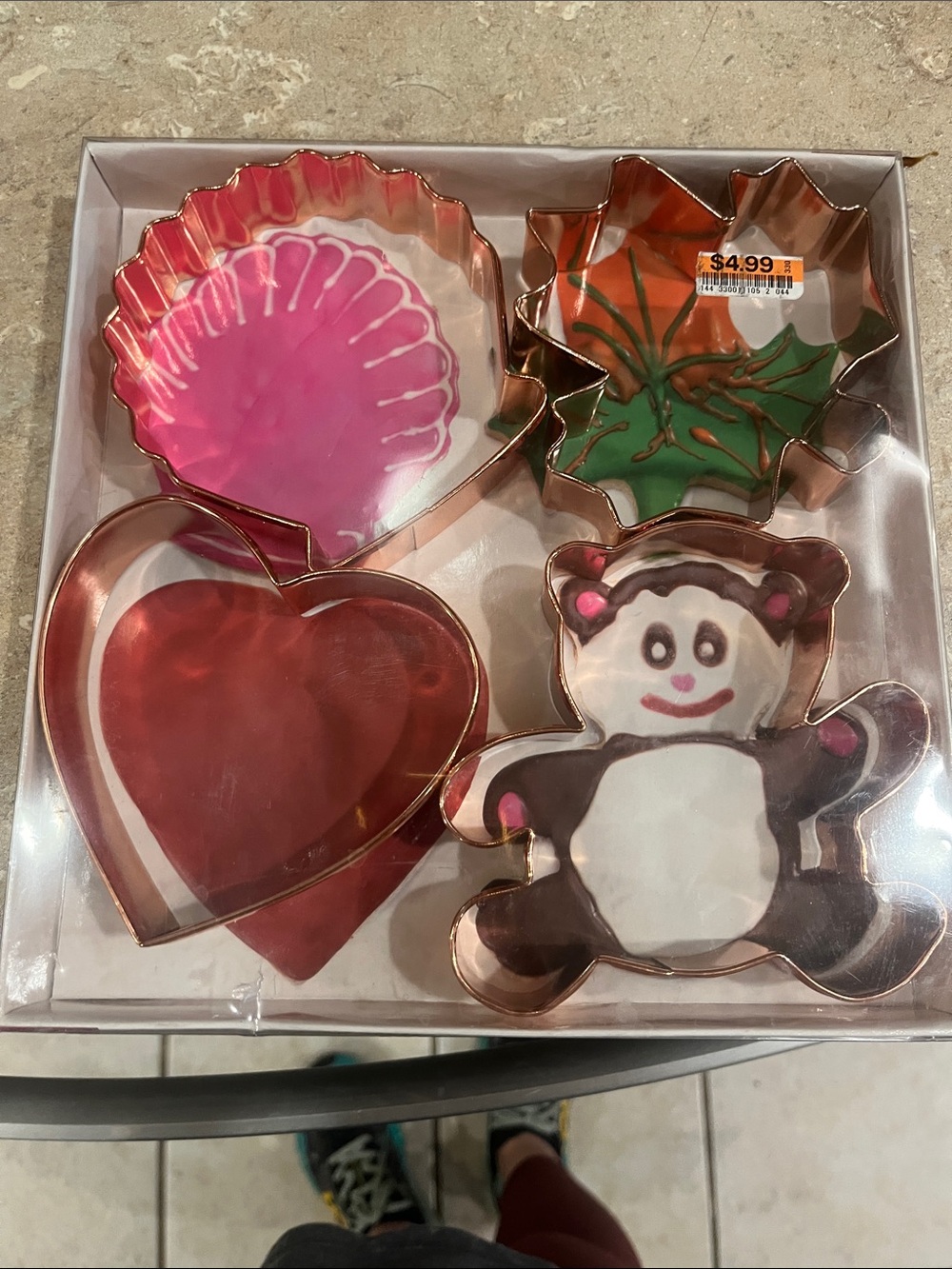 Assorted Pink, Red & Green Cookie Cutter Set - Home Kitchen Bakeware
